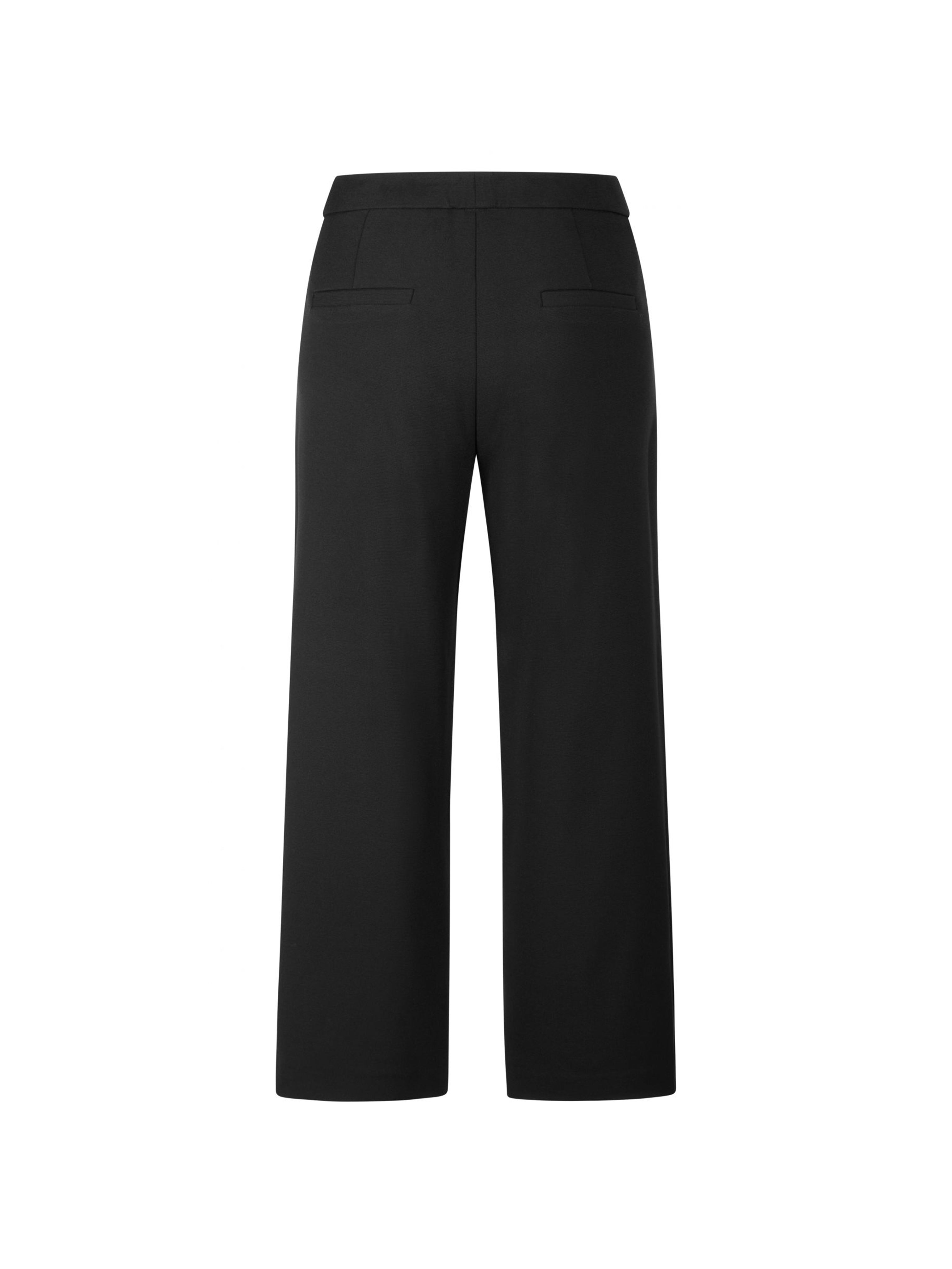 PALINA 6/8 CREPE PANT BLACK