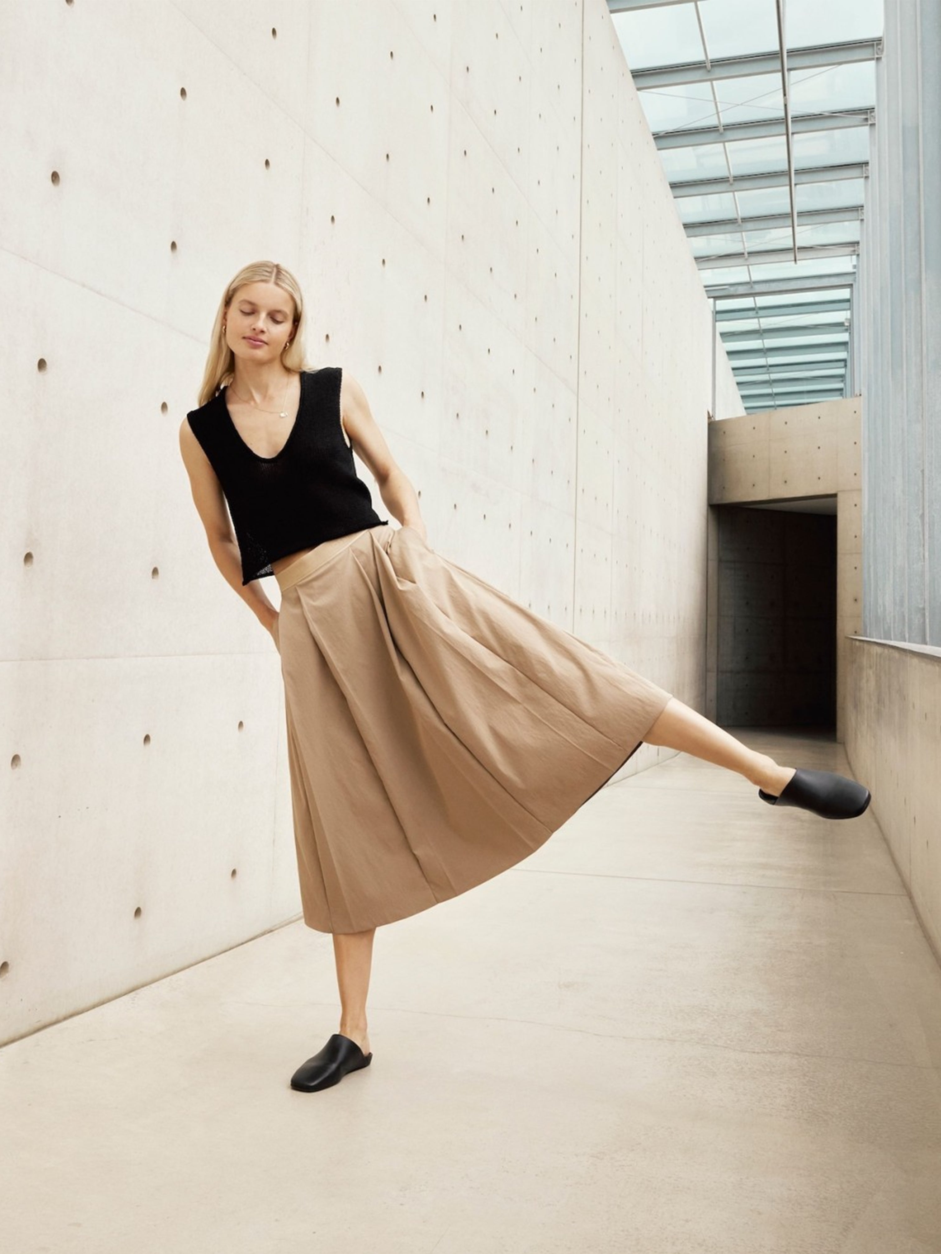 VIVIAN SKIRT TOFFEE