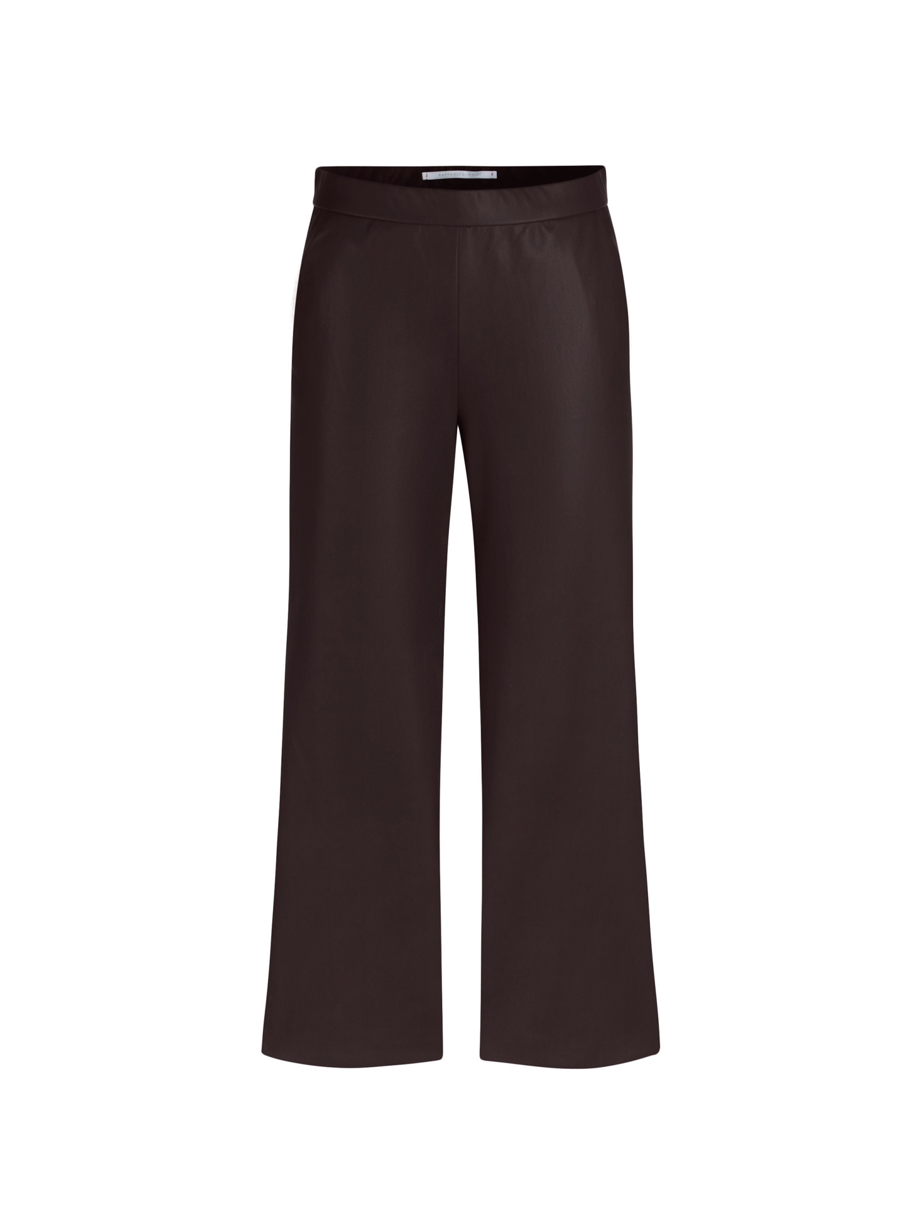 PALINA 6/8 VEGAN LEATHER PANT TABAC / TOBACCO