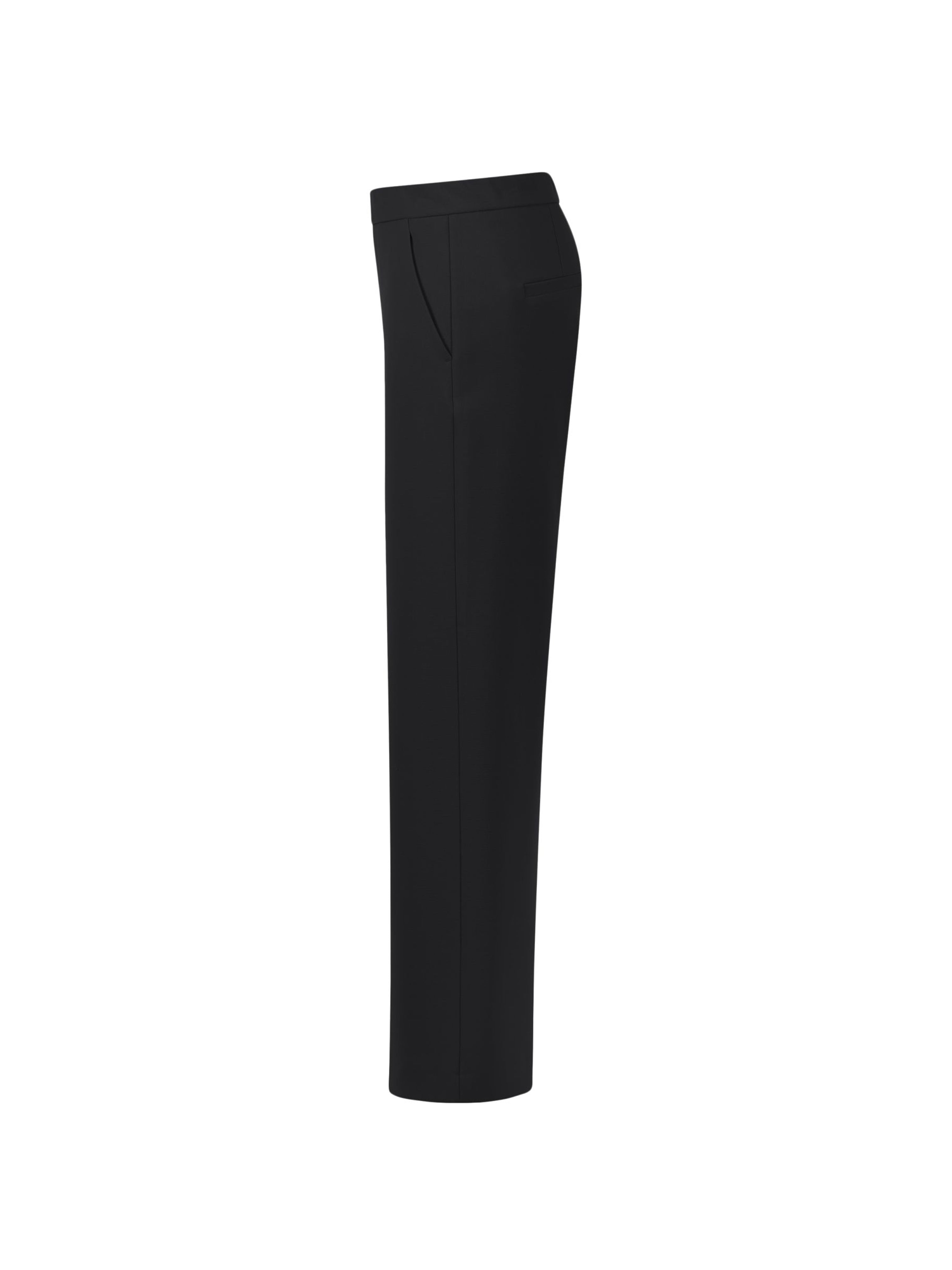 PAULINA PANT LONG CREPE BLACK