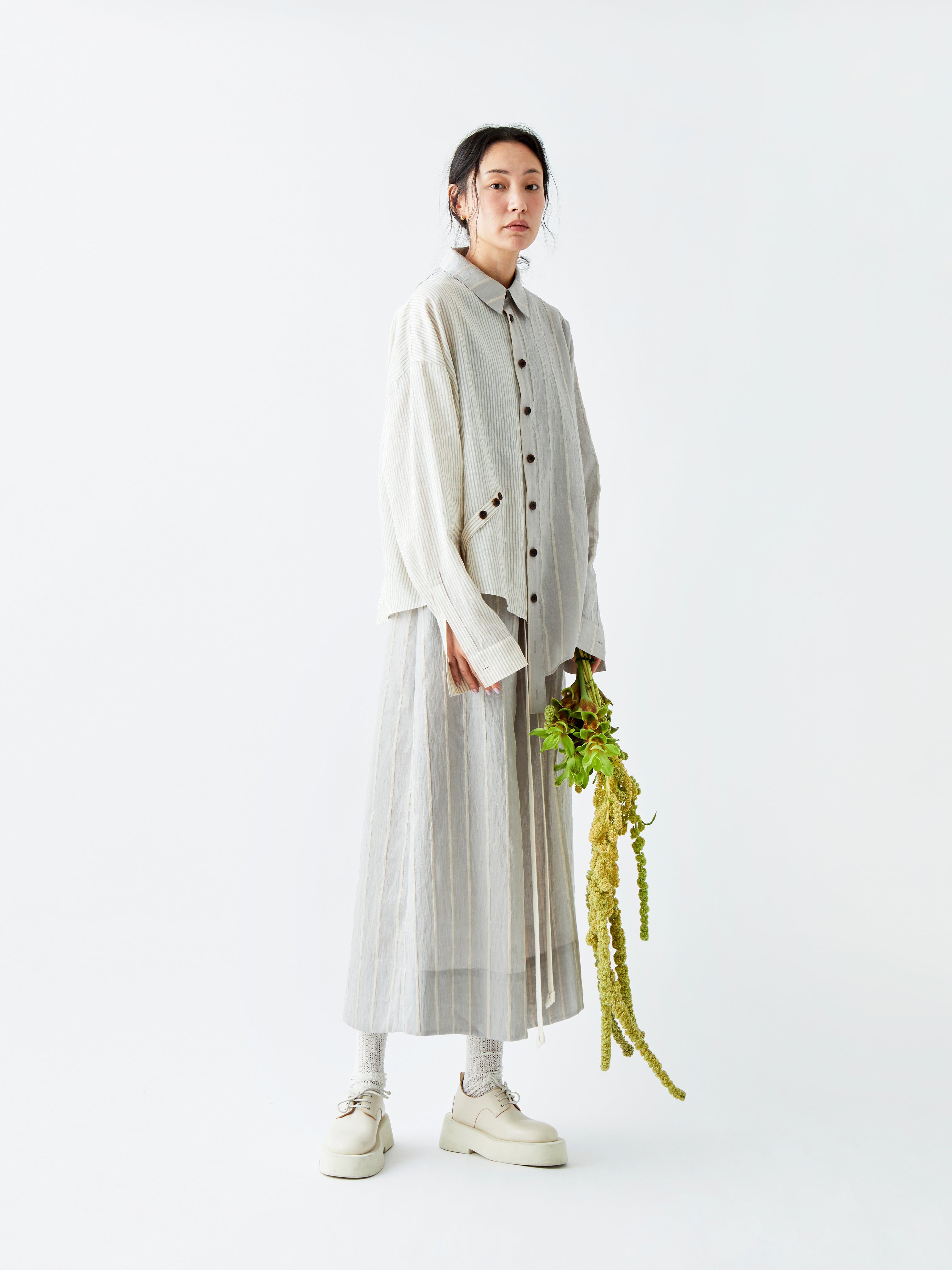 PANT PL090 GREY STRIPE