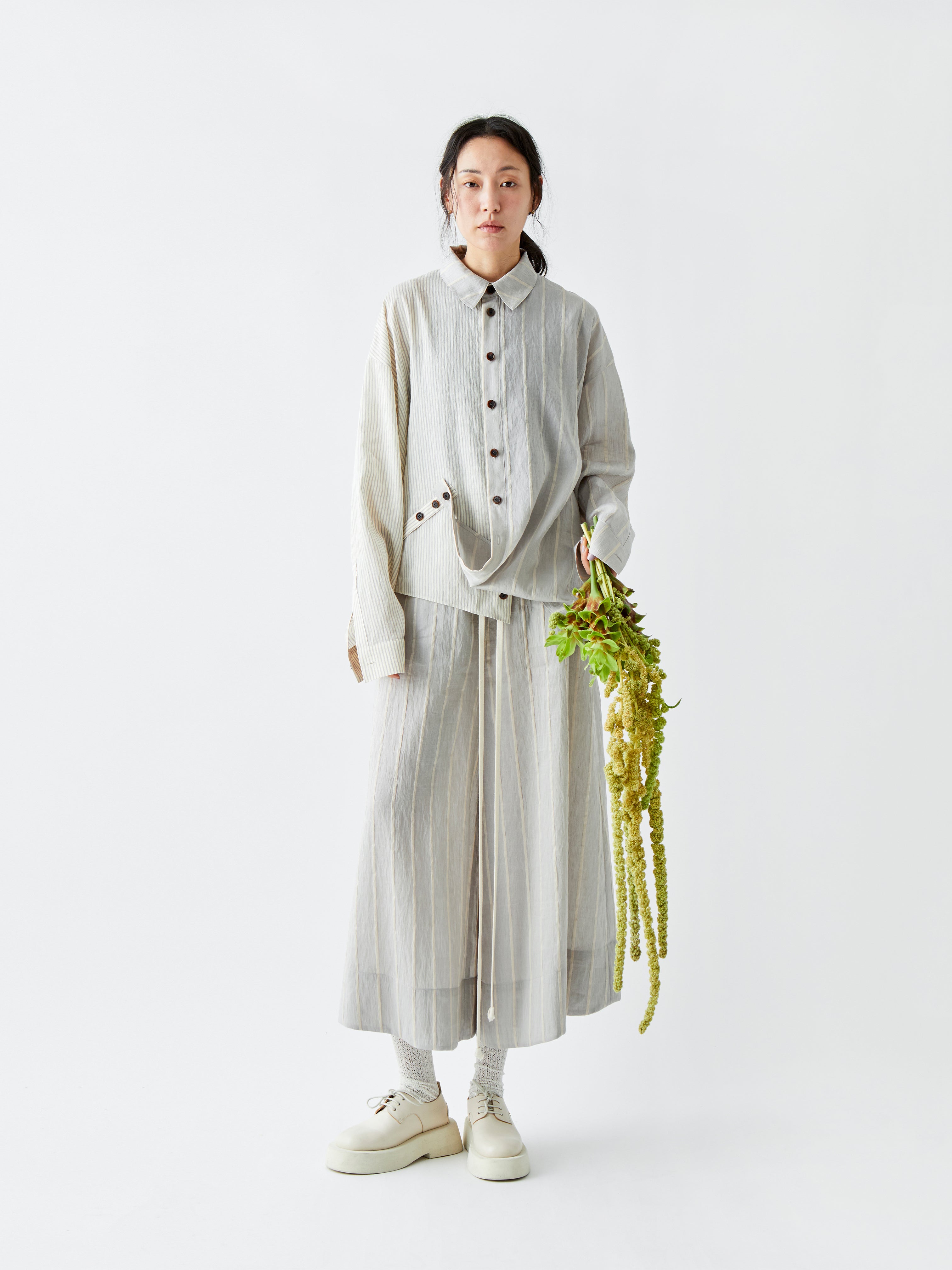 PANT PL090 GREY STRIPE