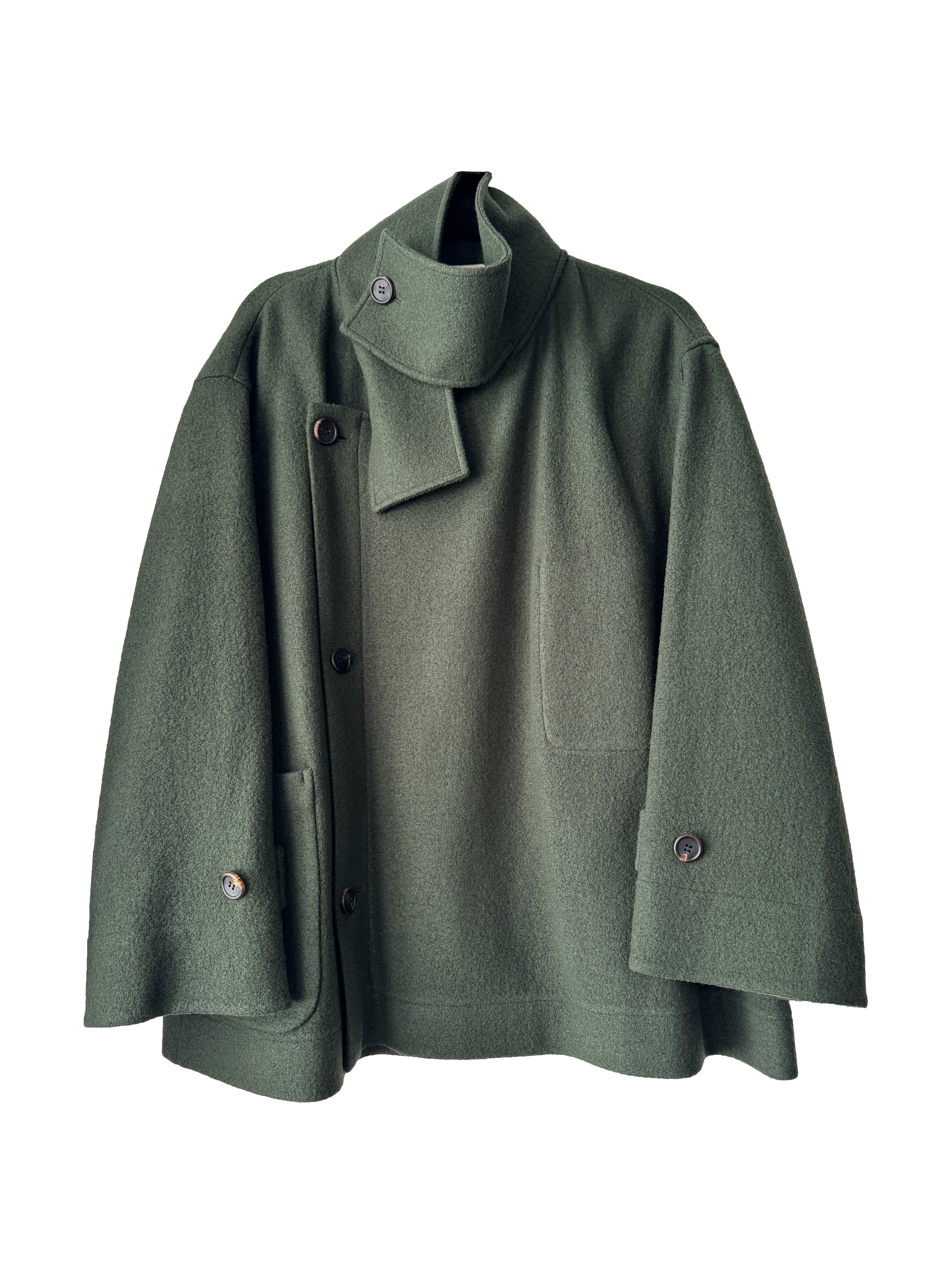 TWO POCKET JACKET OLIVE