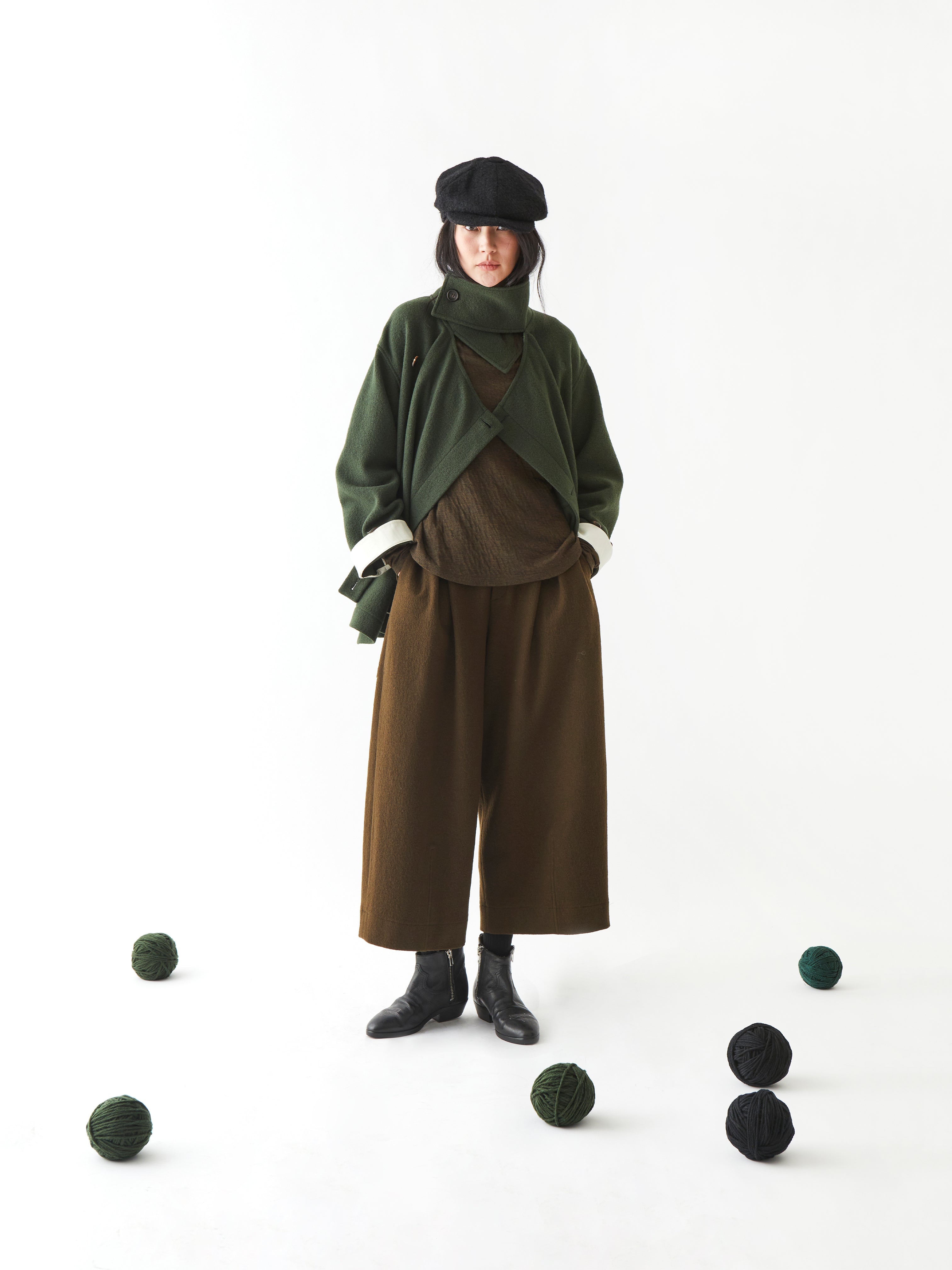 TWO POCKET JACKET OLIVE