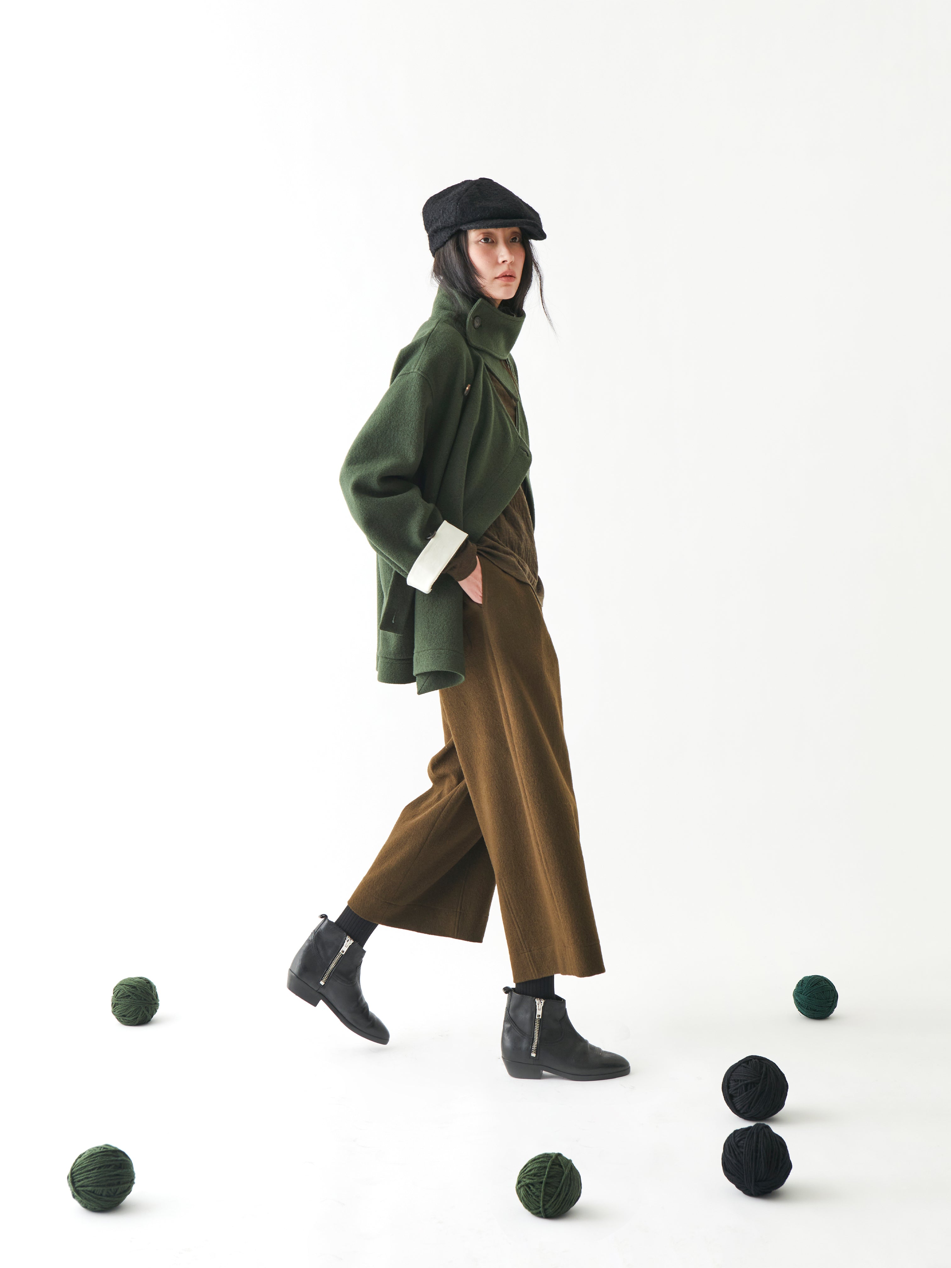 TWO POCKET JACKET OLIVE