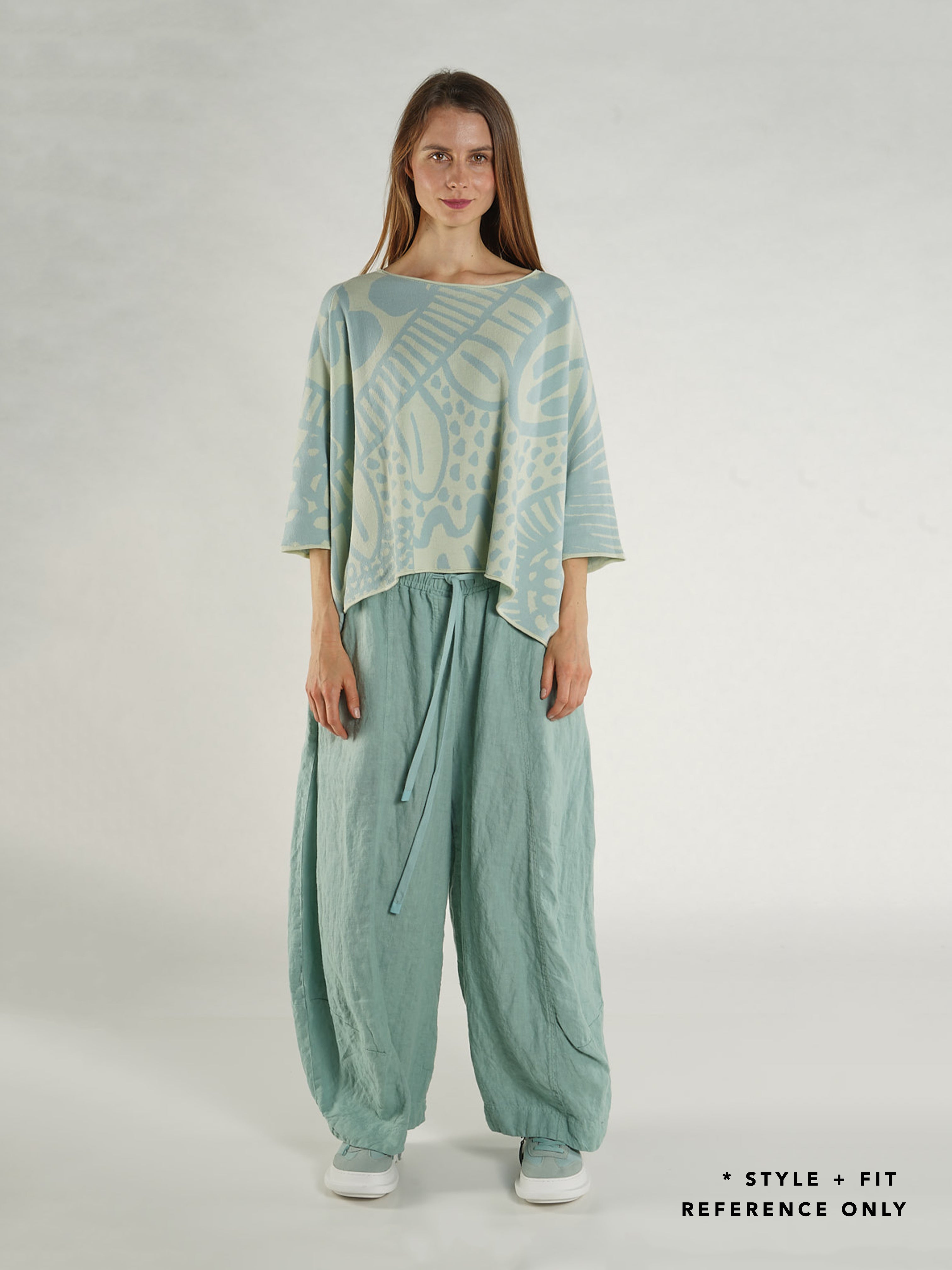 TOP GRASS JACQUARD