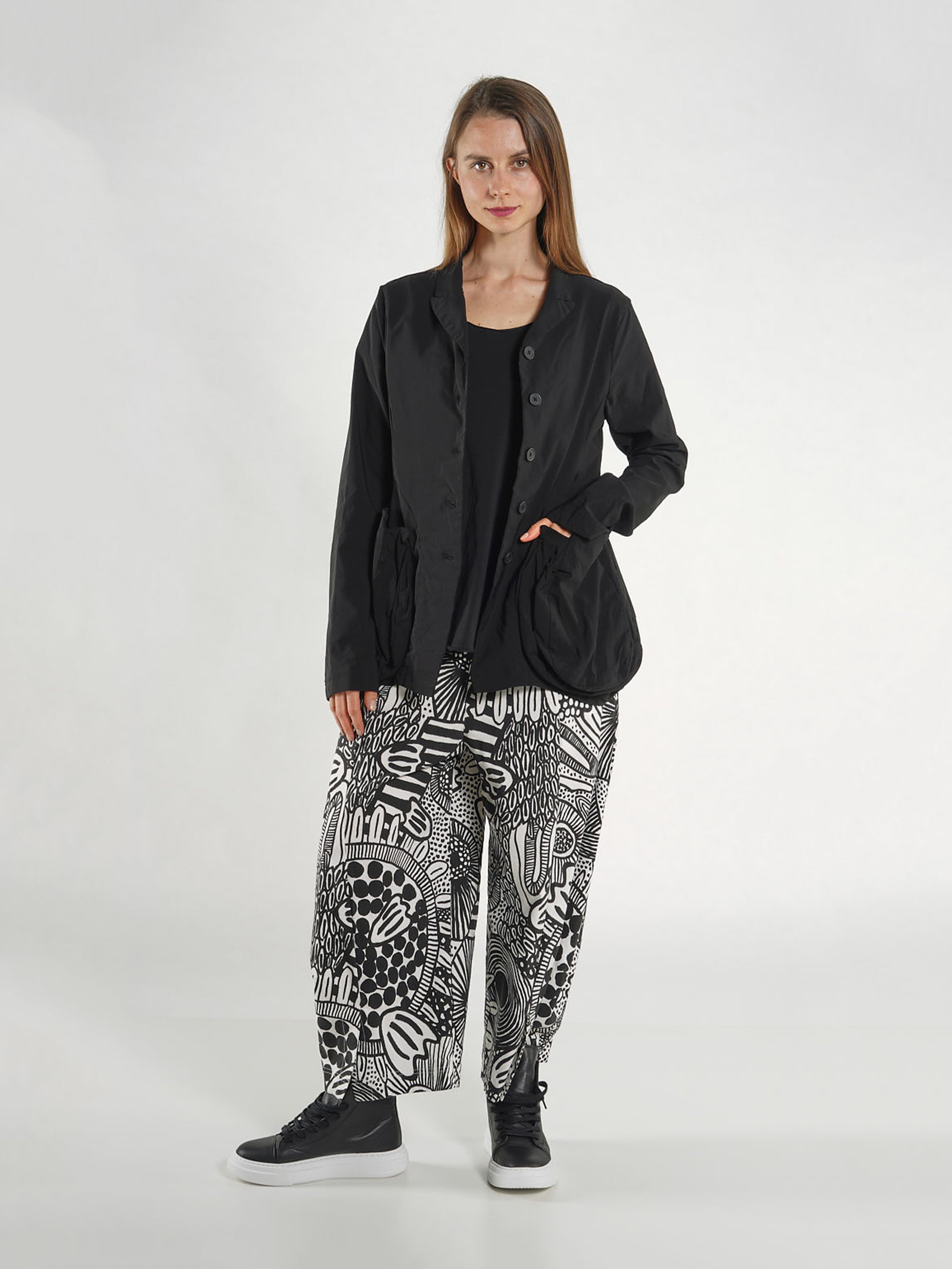 POCKET JACKET BLACK