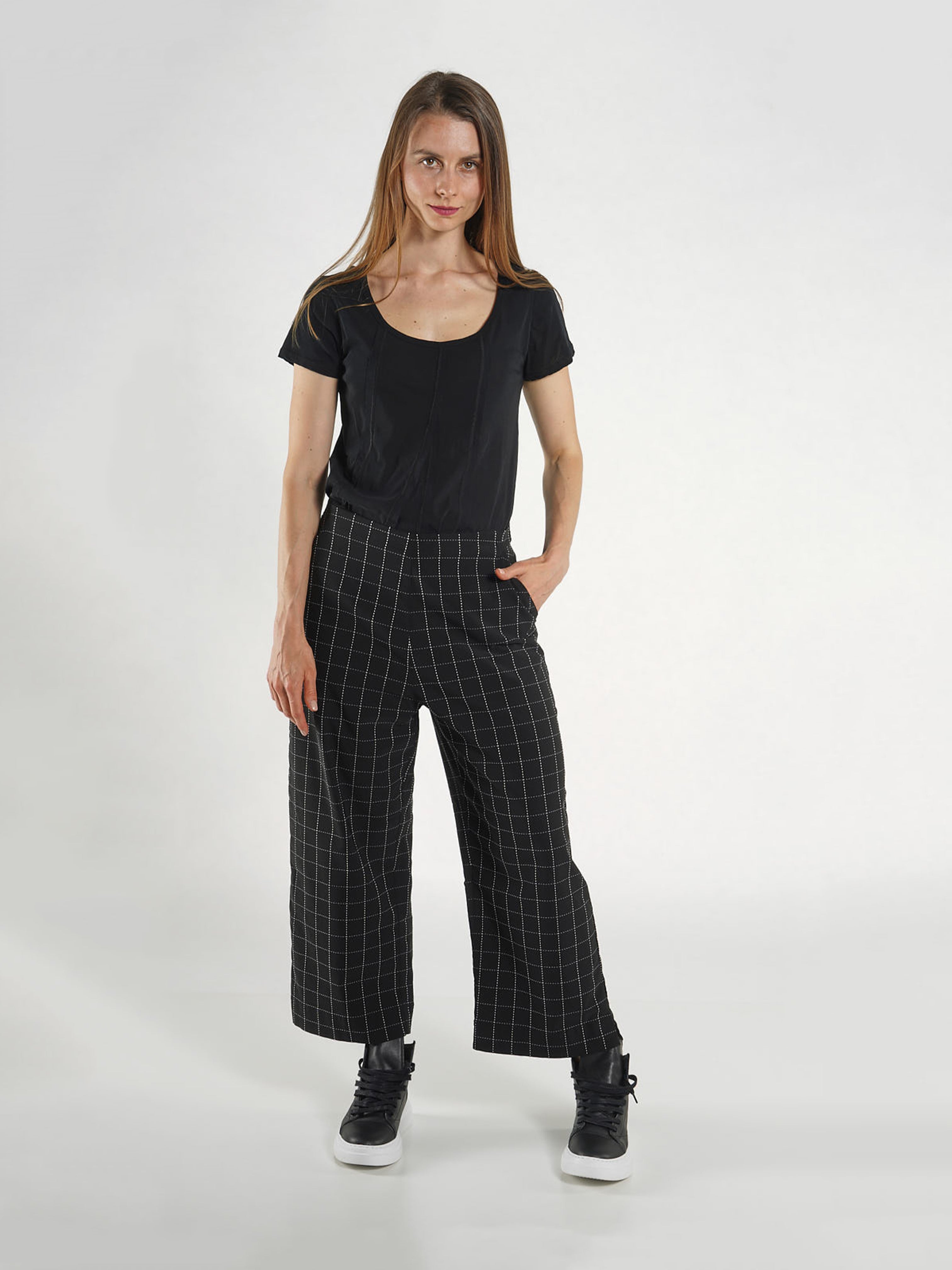 PANT BLACK CHECK