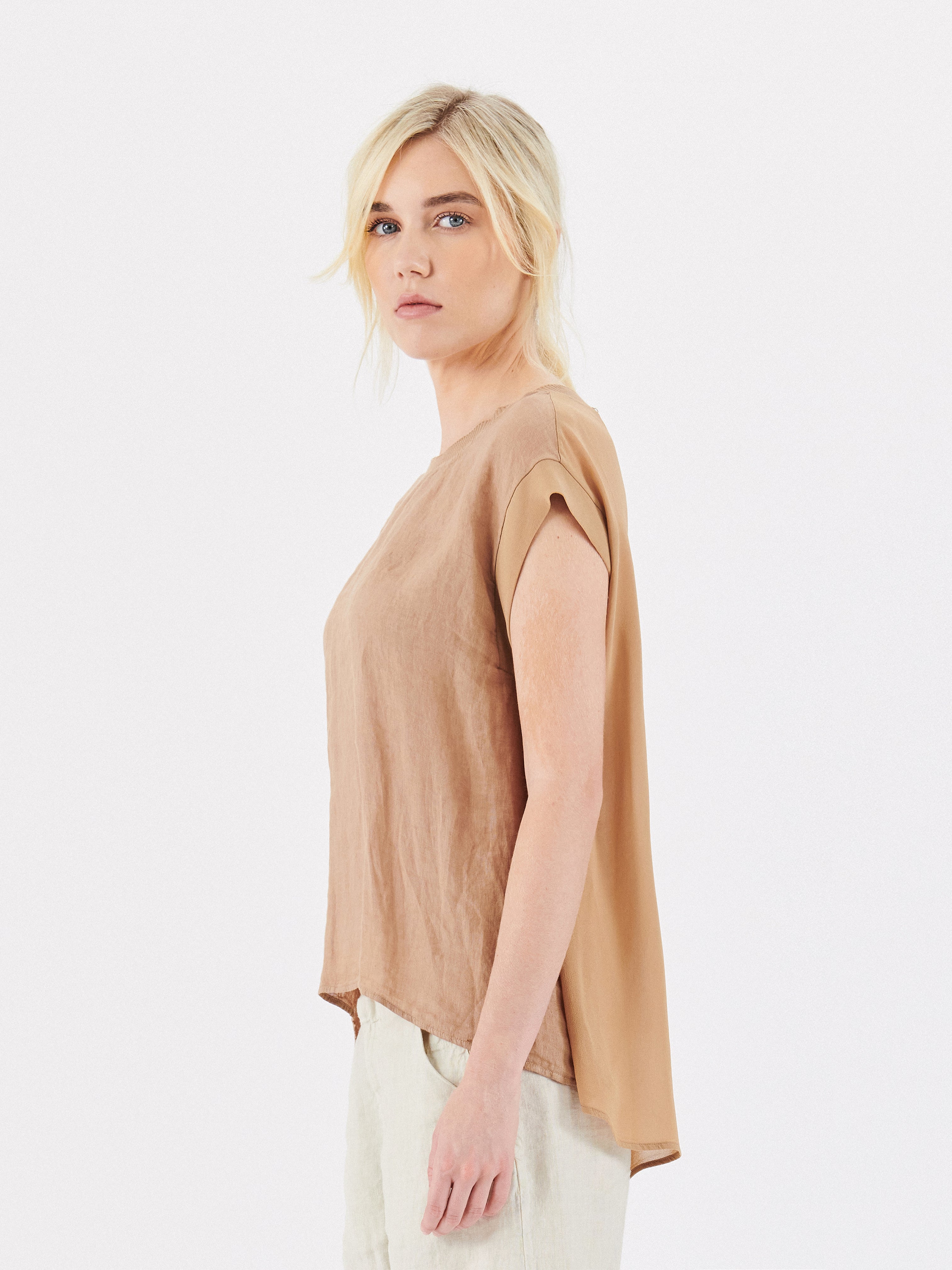 LINEN TOP CLAY