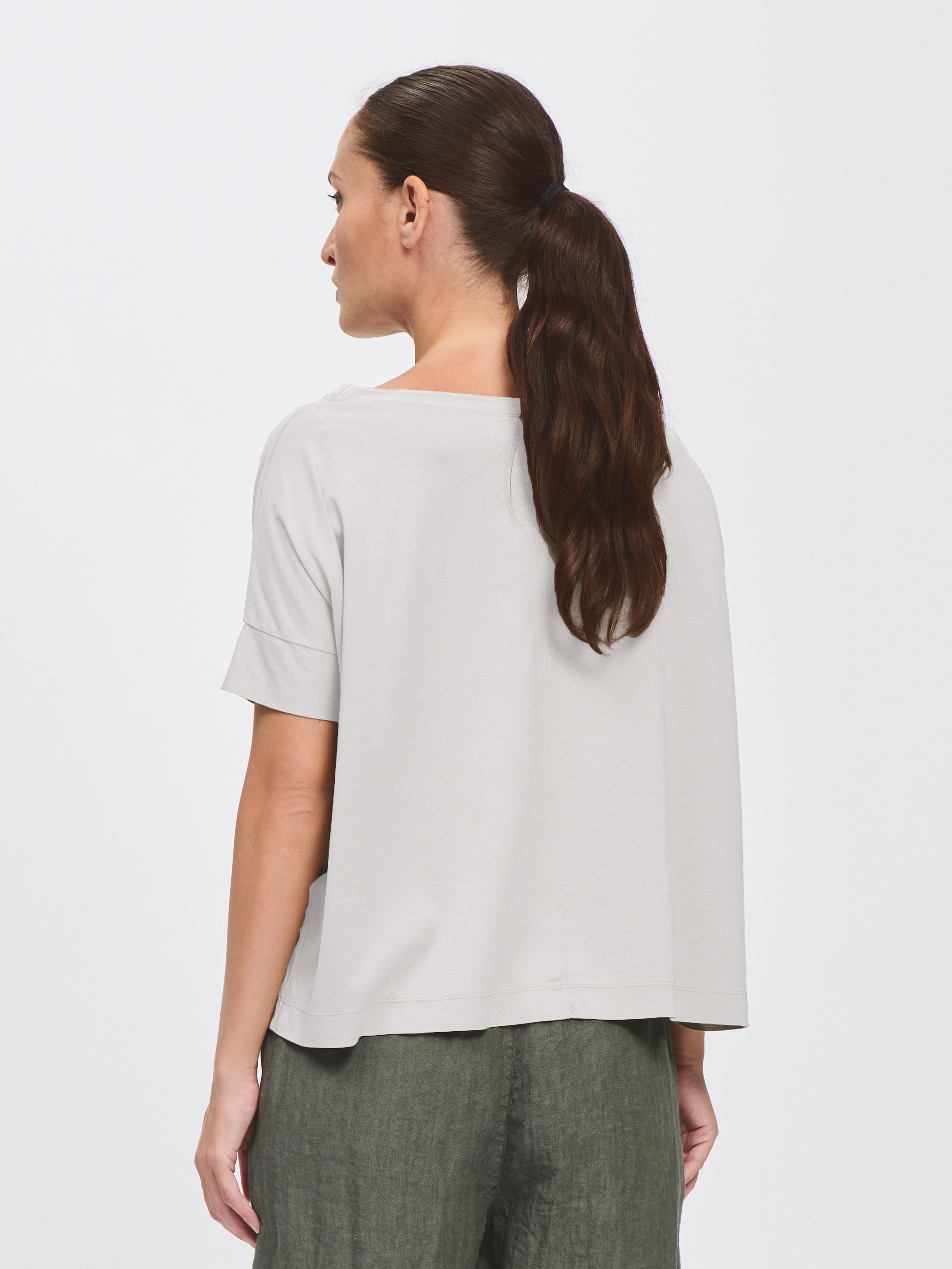 BOXY TEE CHALK