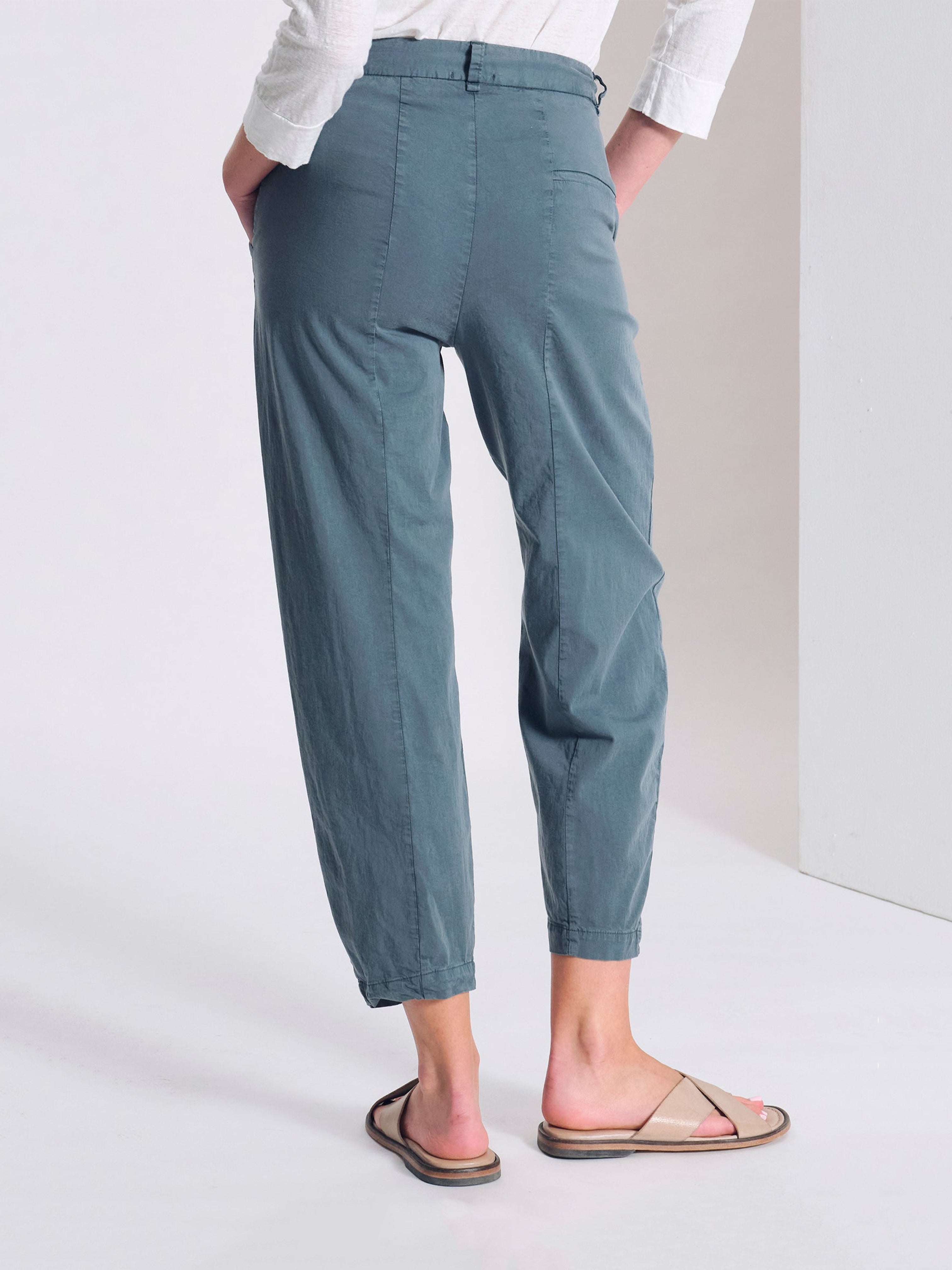 SIGNATURE STRETCH PANT BLUE SLATE
