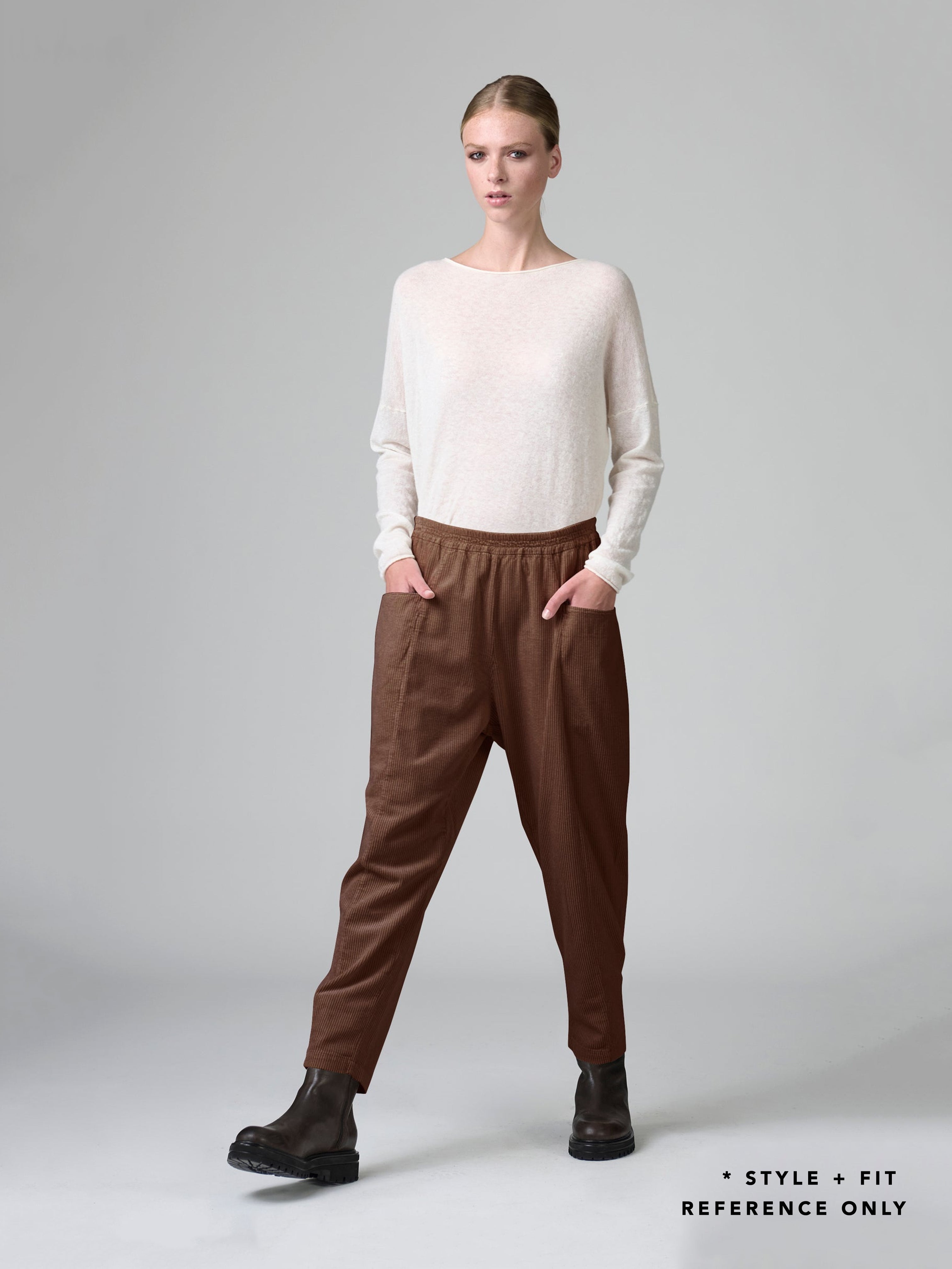 CORD PANT ANTHRACITE