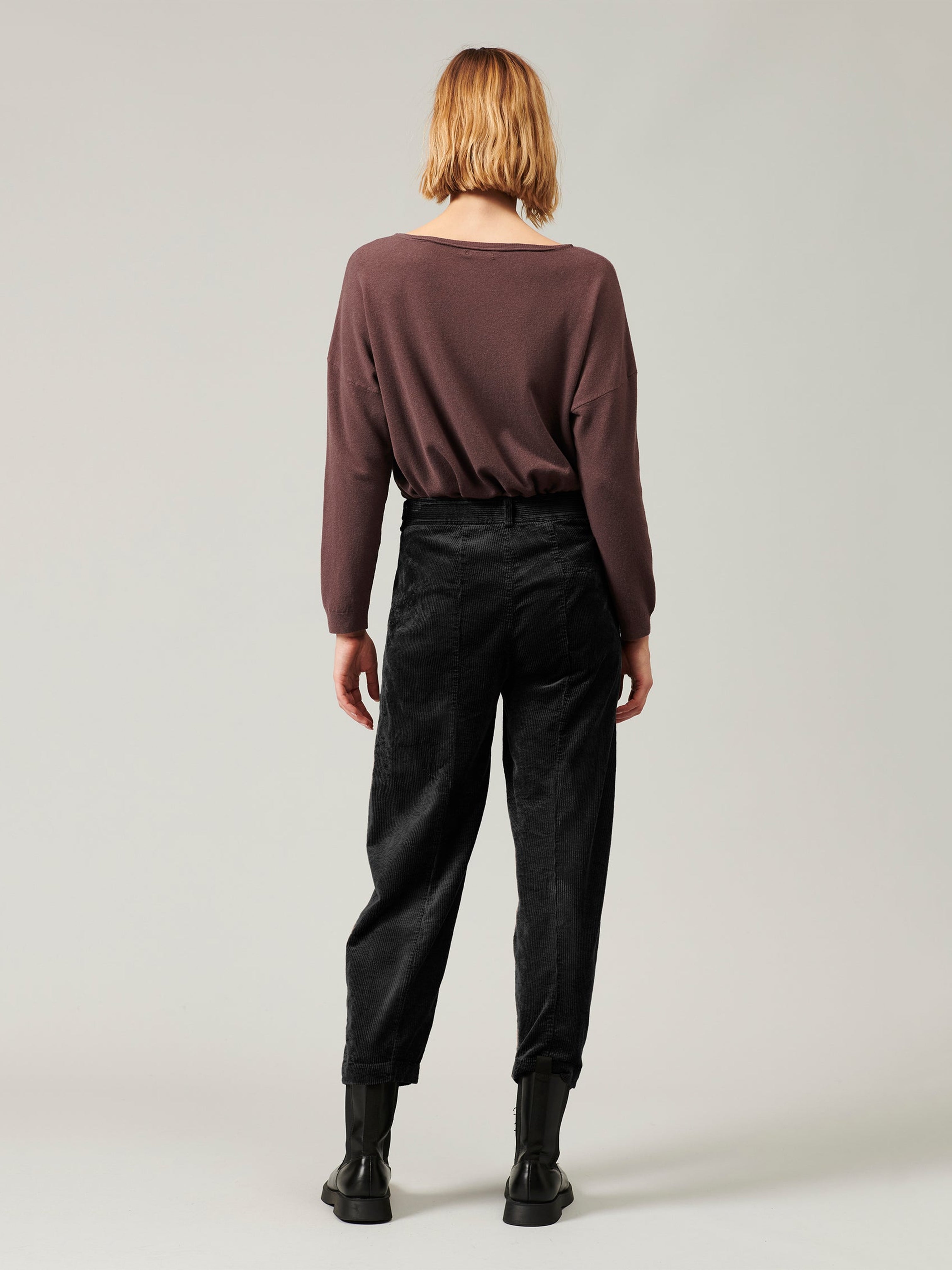 CORDUROY CLASSIC PANT BLACK