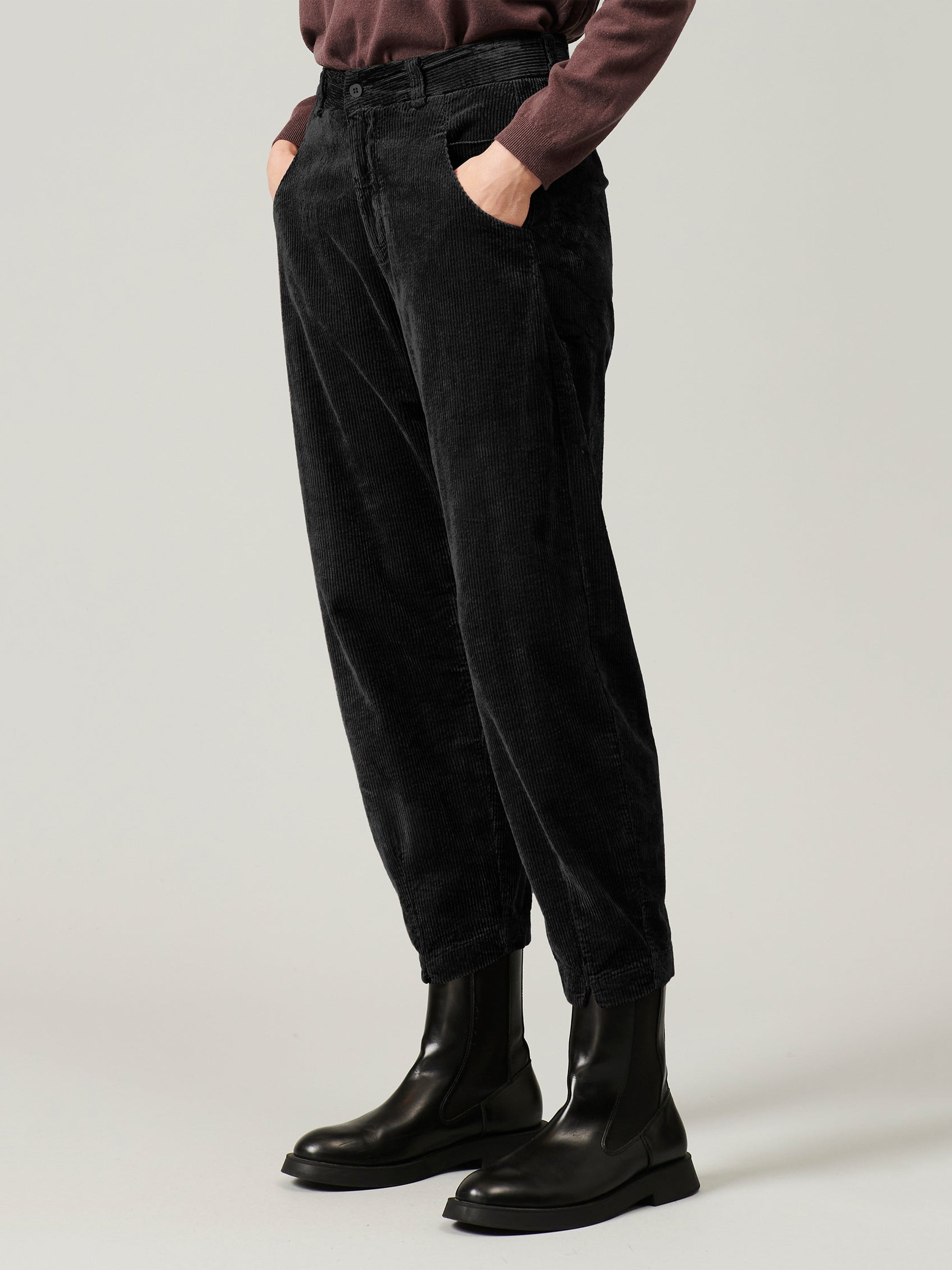 CORDUROY CLASSIC PANT BLACK