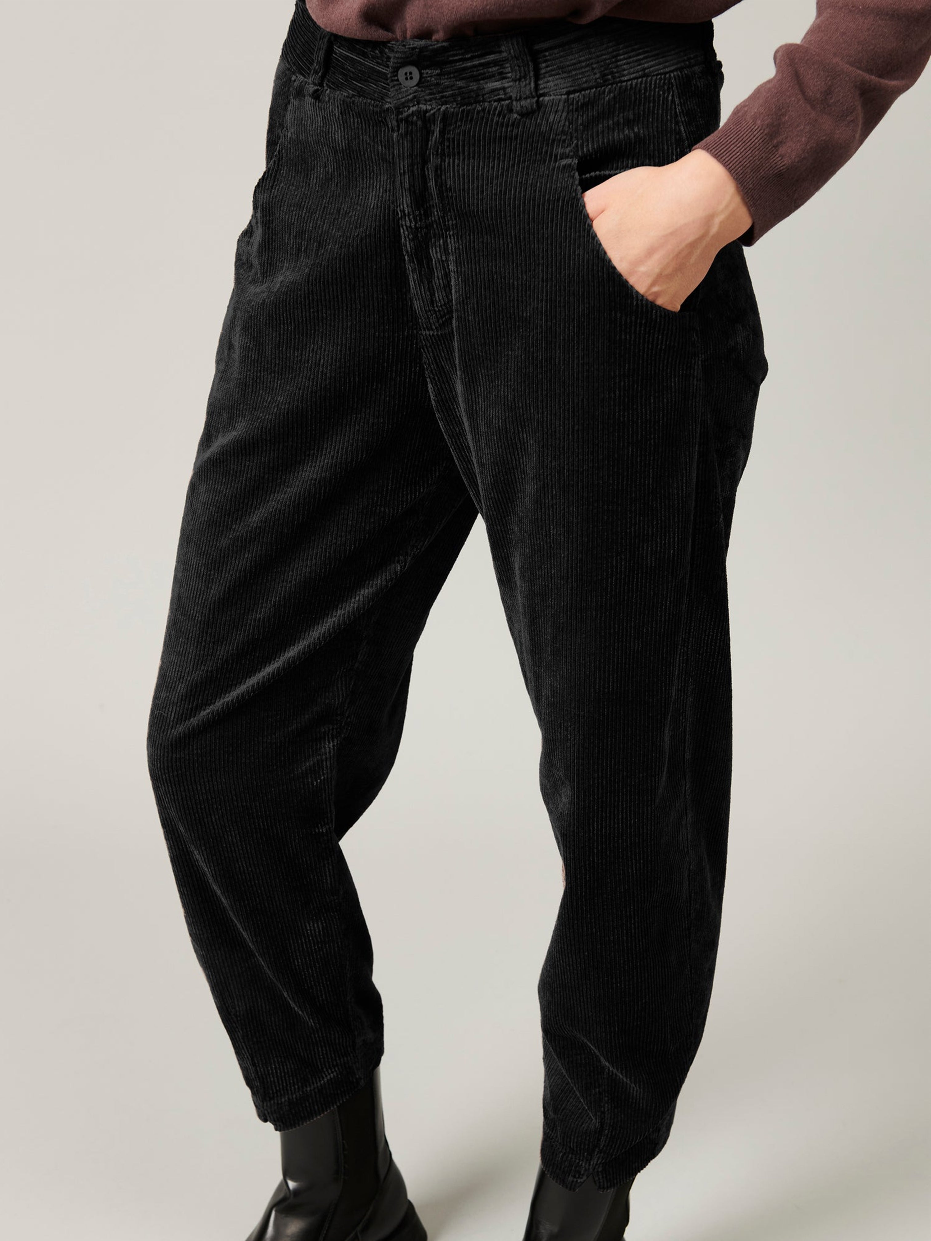 CORDUROY CLASSIC PANT BLACK