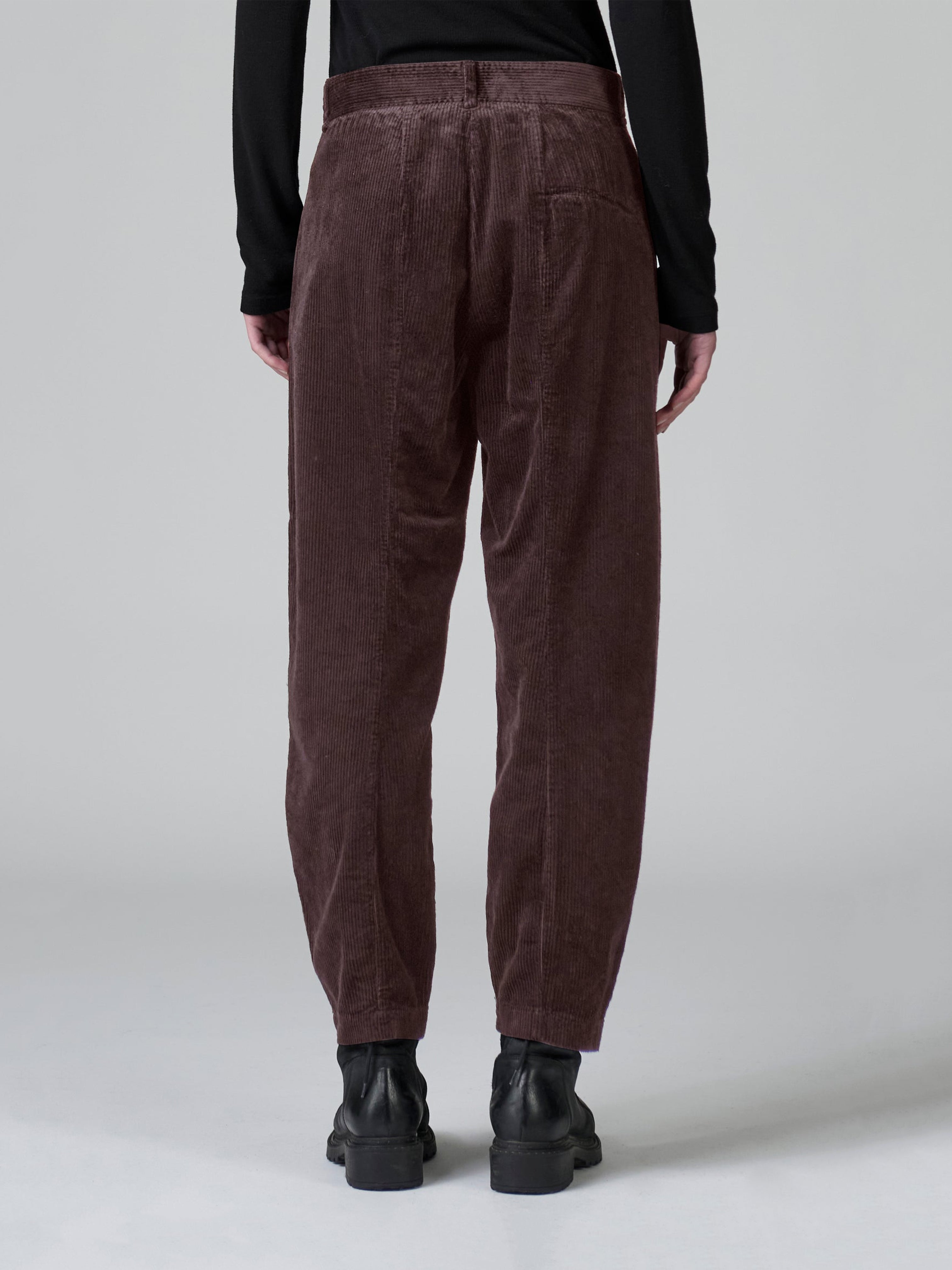 SIGNATURE CORD PANT MERLOT