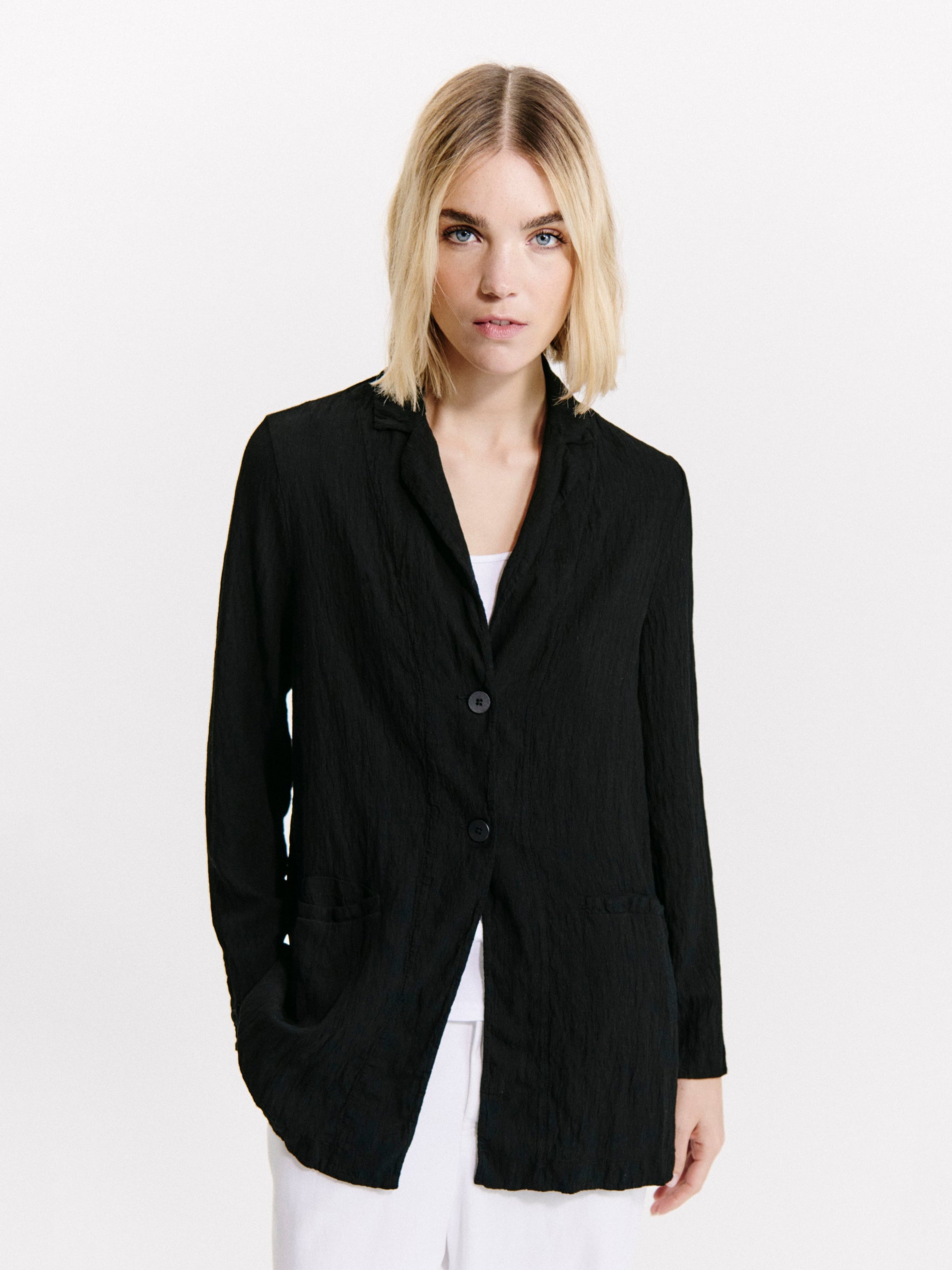 LONGLINE JACKET BLACK