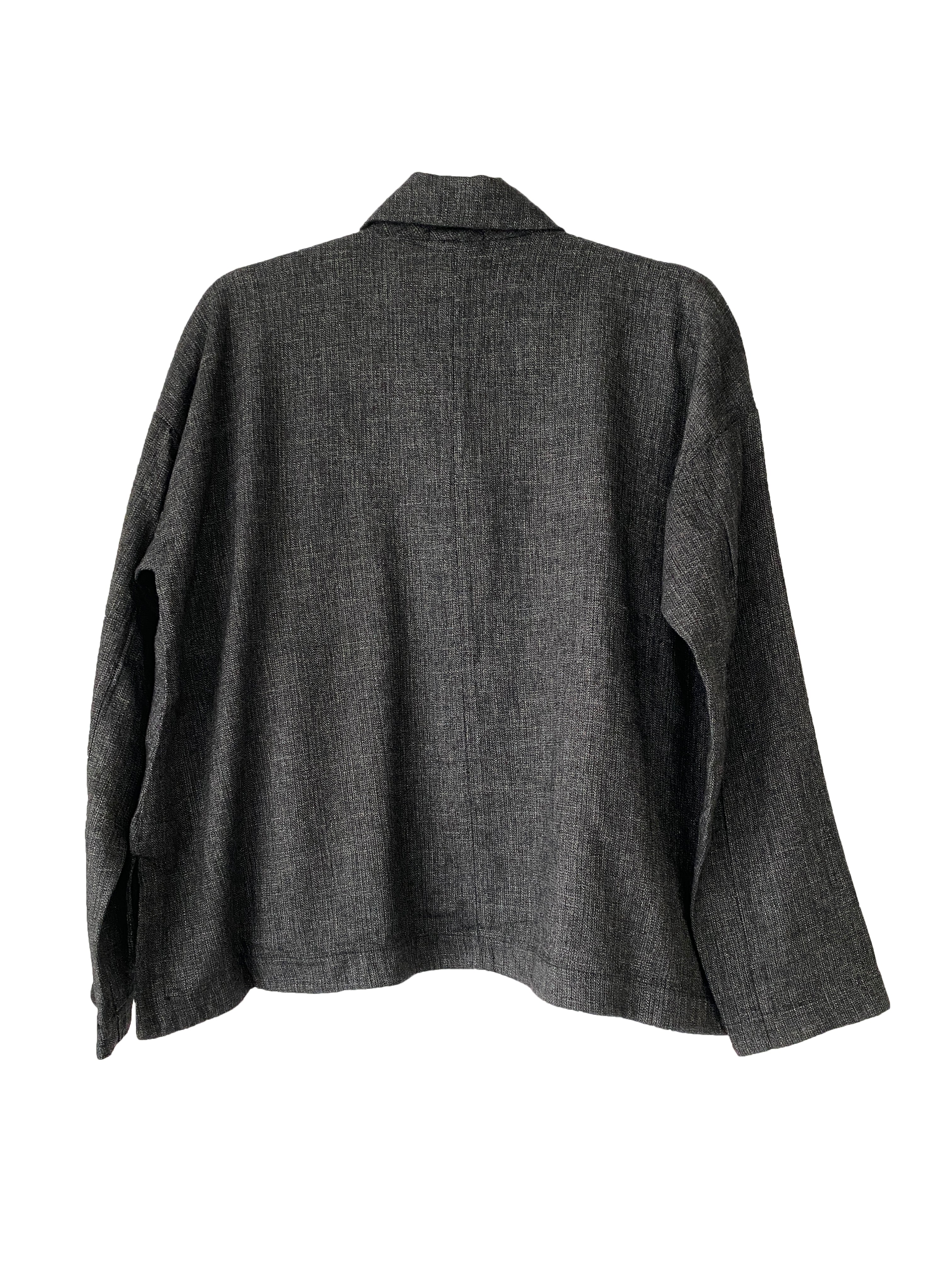 RELAXED JACKET CHARCOAL