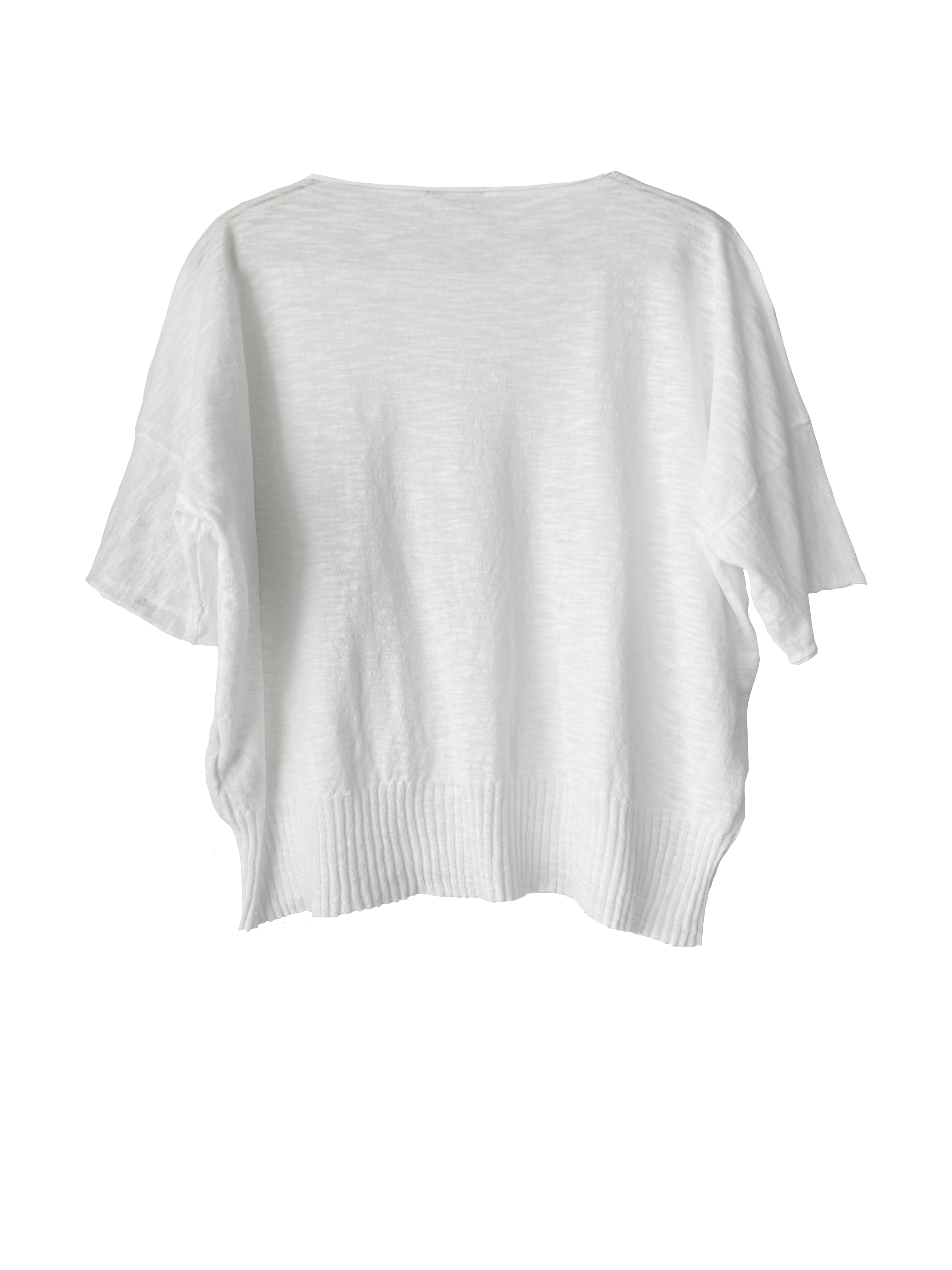 RELAXED TOP WHITE