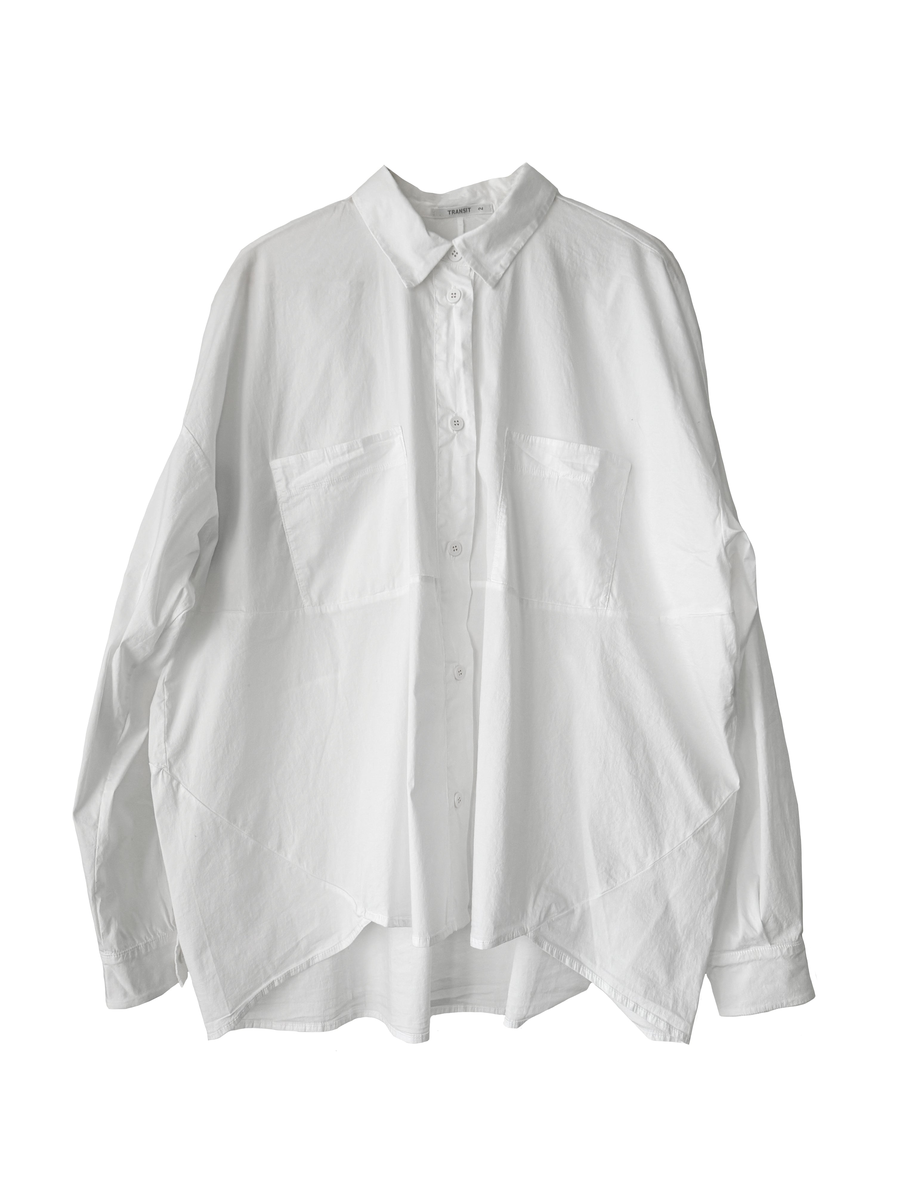 TWO POCKET SHIRT WHITE