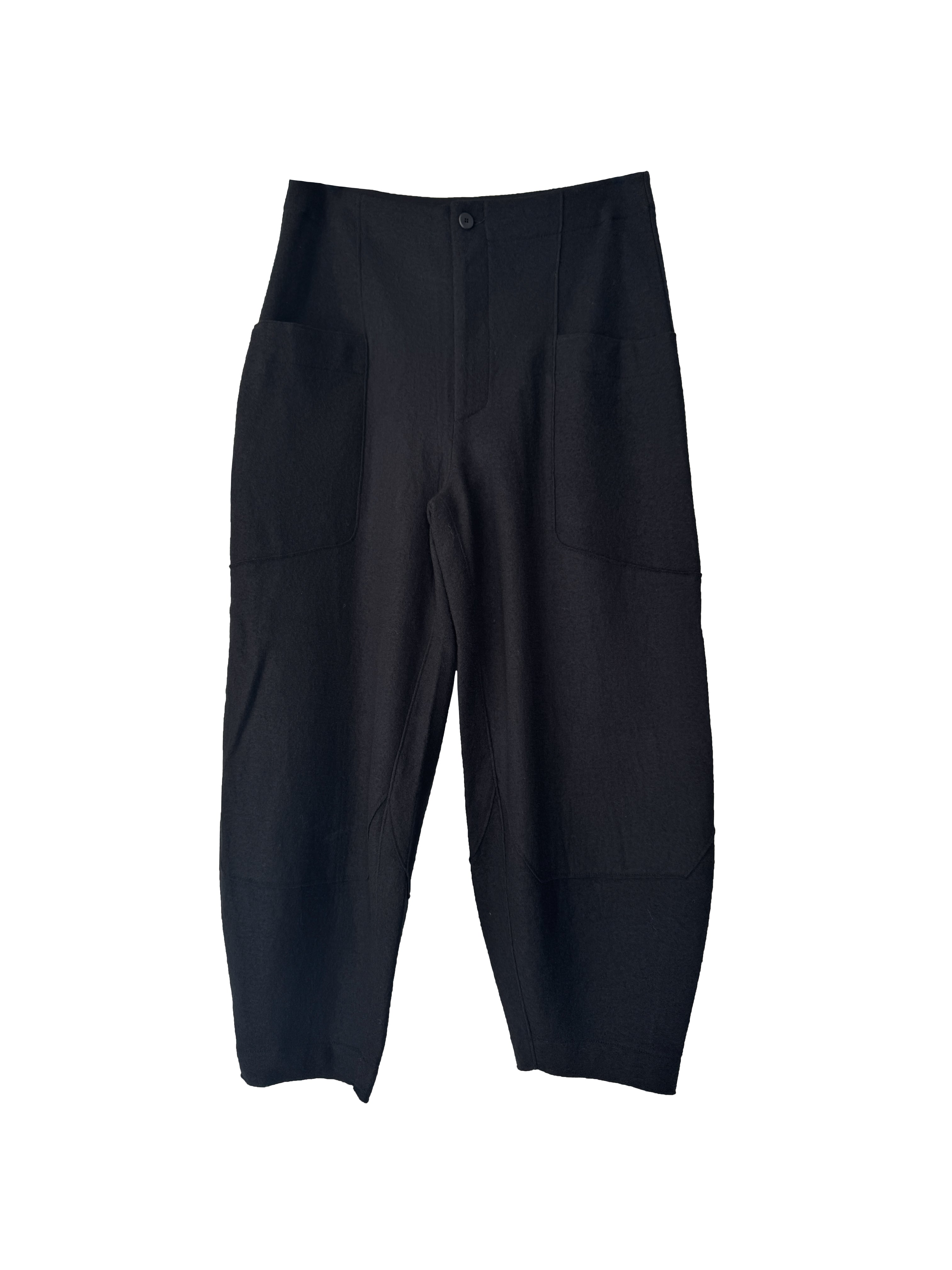 WOOL PANT BLACK