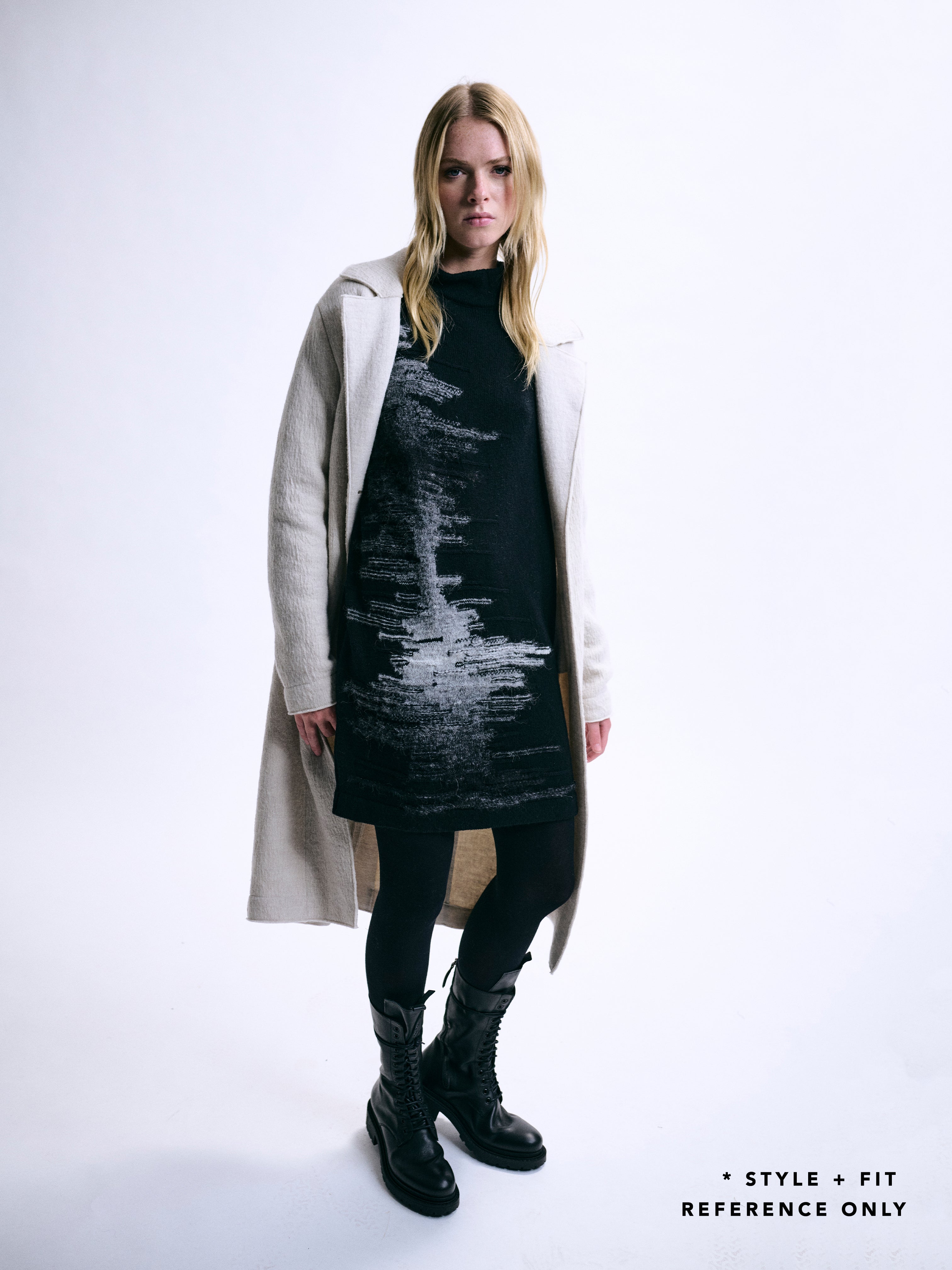 VIRGIN WOOL COAT TAUPE