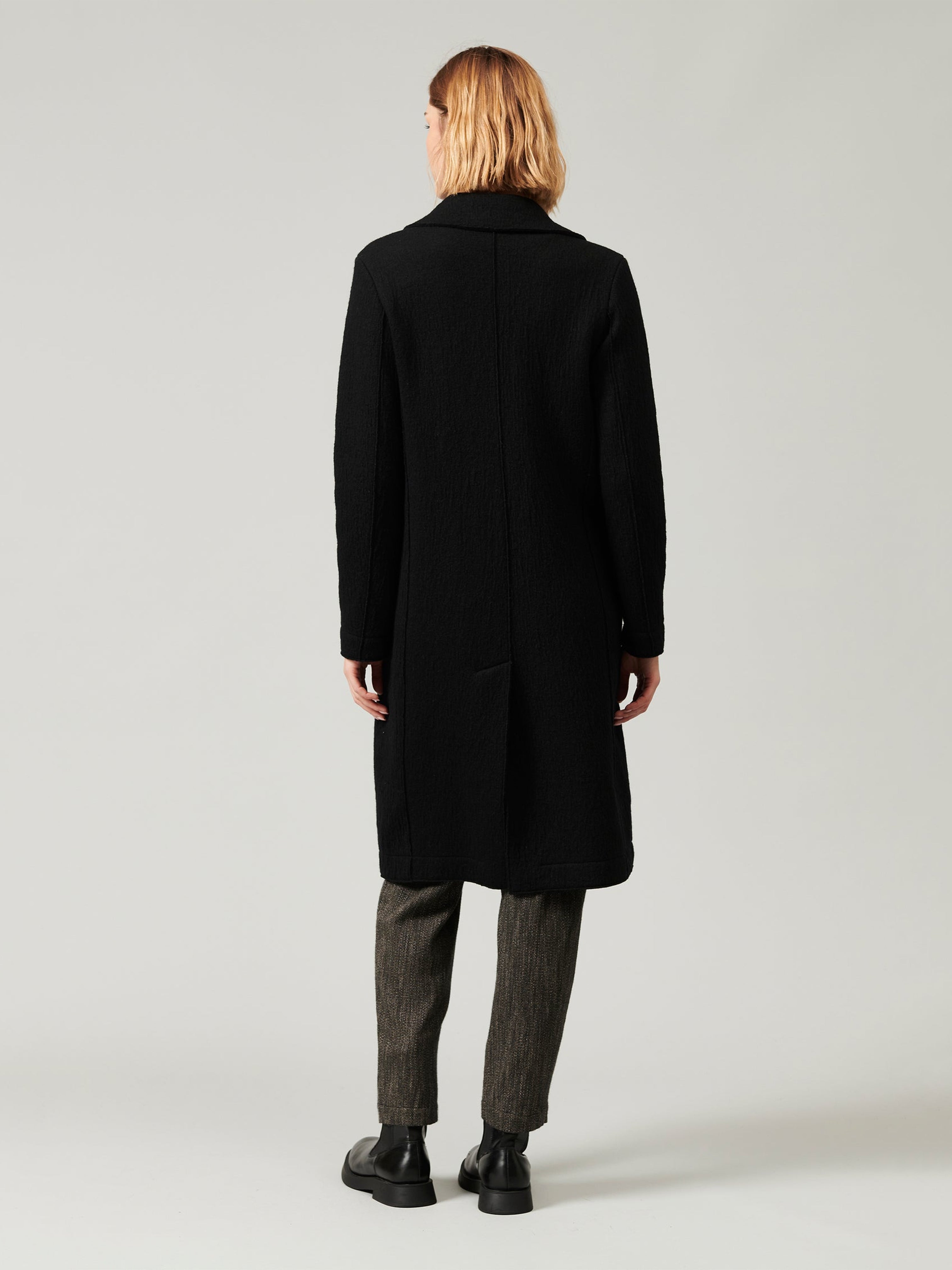 CLASSIC WOOL COAT BLACK