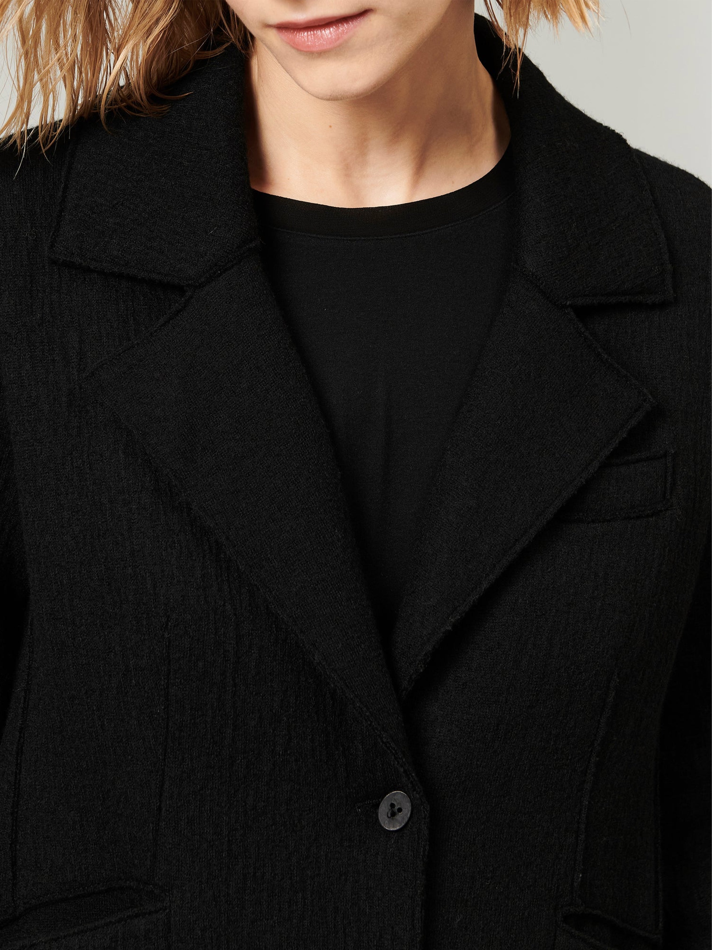 CLASSIC WOOL COAT BLACK